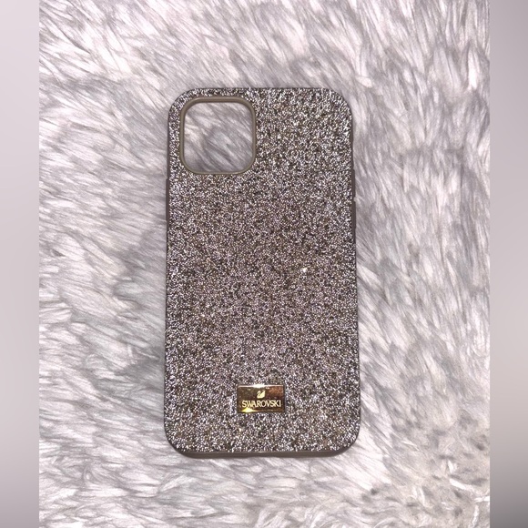 Swarovski Silver Crystalized Apple iPhone 11 Pro Case - Picture 1 of 2